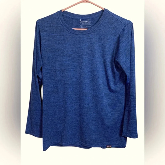 Patagonia Capilene blue long sleeve, lightweight technical performance T shirt - Picture 1 of 4